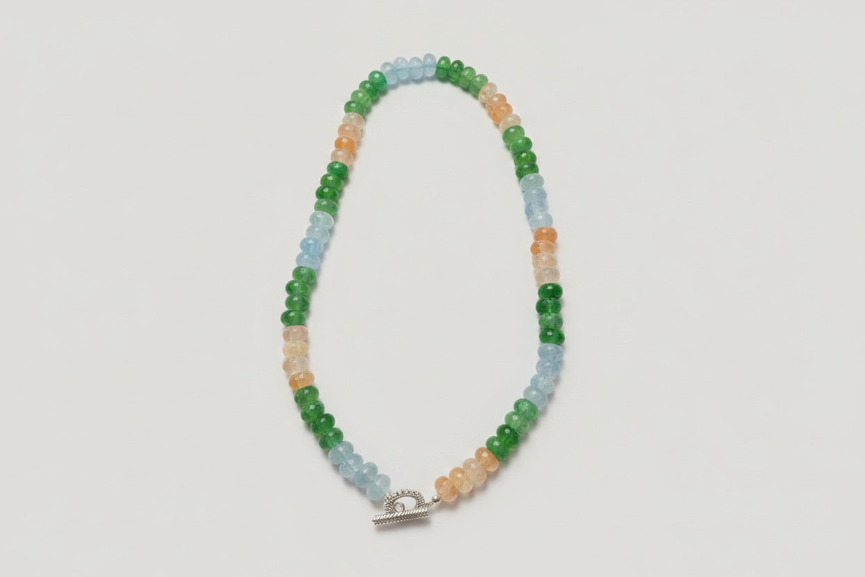 Earth Tone Agate Bracelet