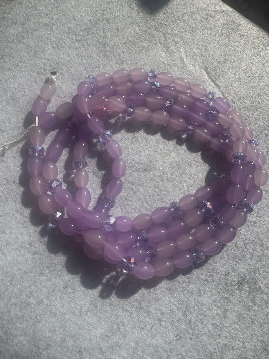 Jelly Glass waist Beads