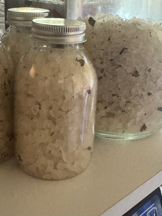 Tee tree & verbena sea salt soak