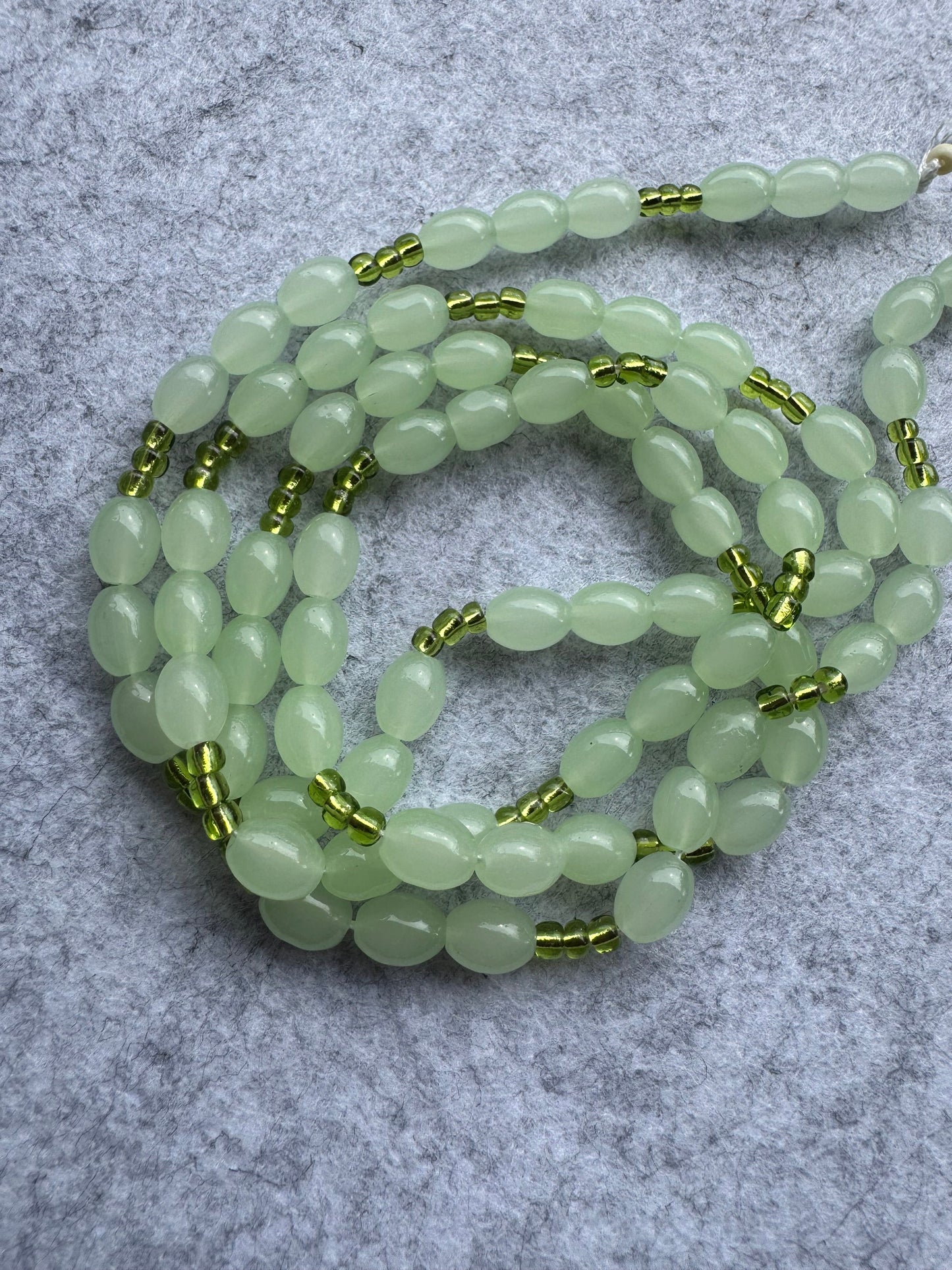 Jelly Glass waist Beads