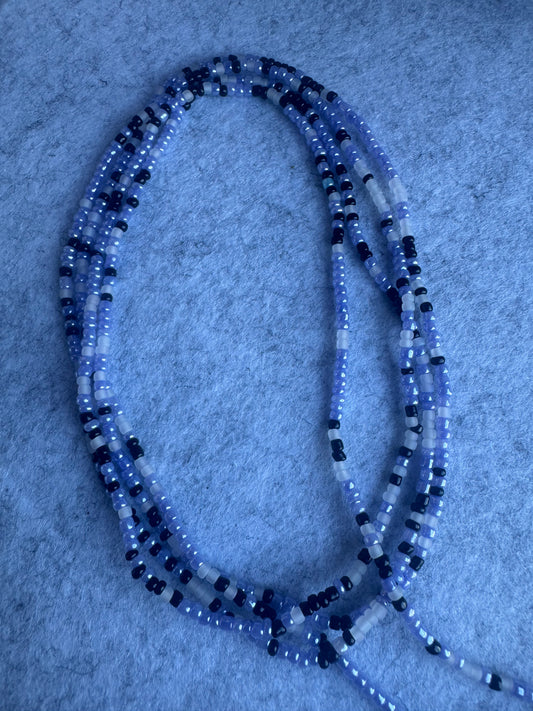 Blue Mist Waist Beads
