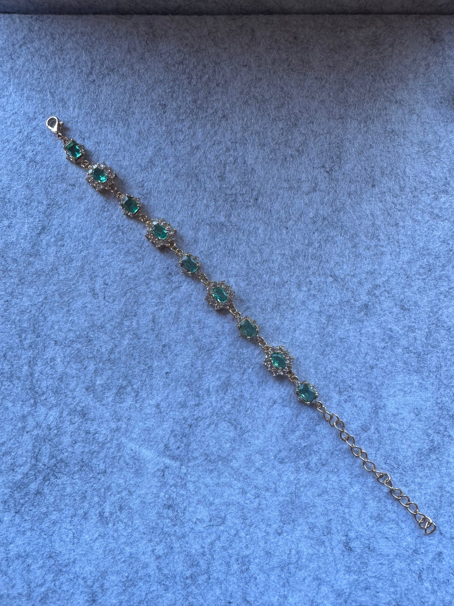 Emerald Drip Bracelet