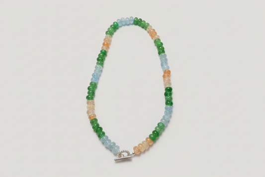 Earth Tone Agate Bracelet